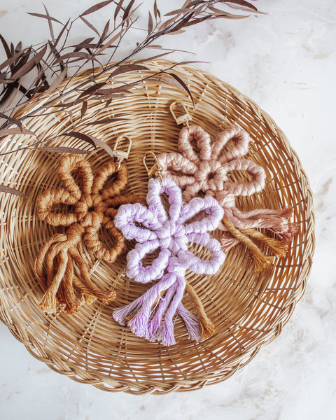 Flower Keychain / Bag Charm