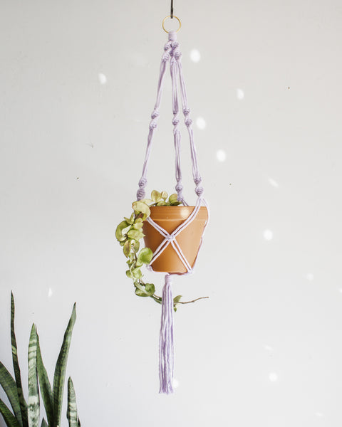 Simple Twist Macrame Plant Hanger