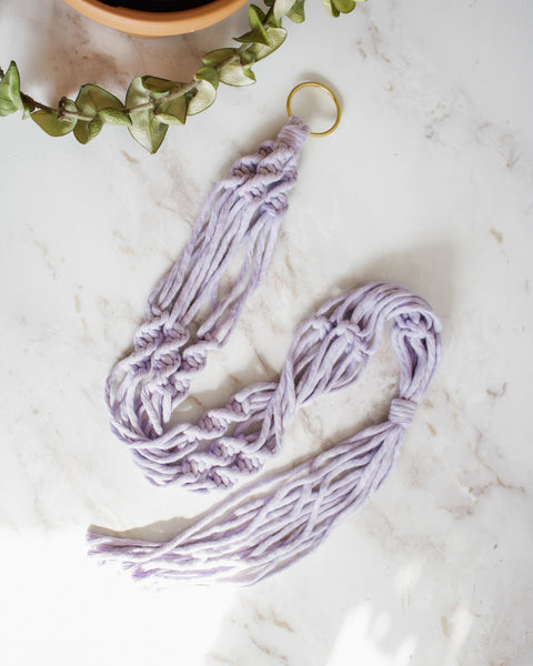 Simple Twist Macrame Plant Hanger