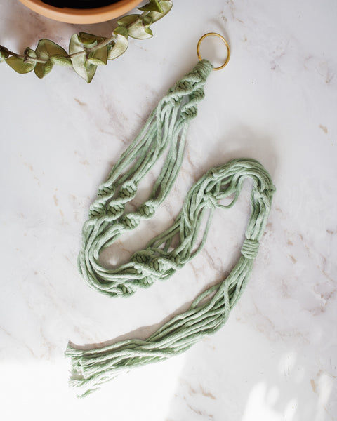 Simple Twist Macrame Plant Hanger