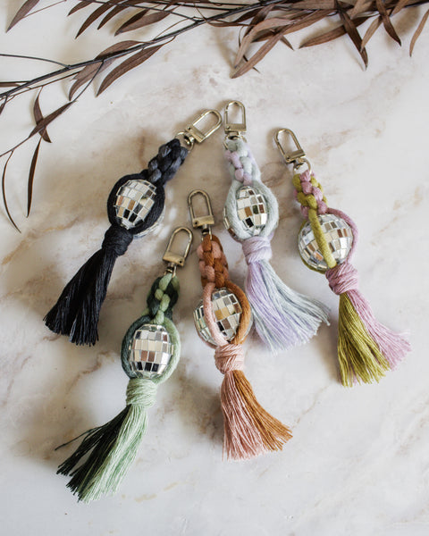 Disco Keychain/Bag Charm