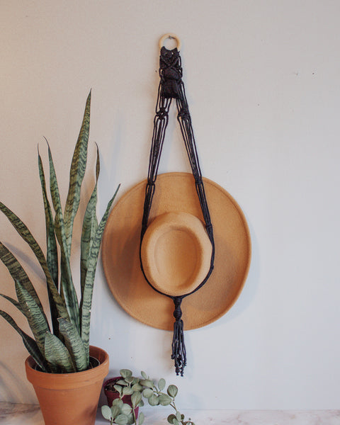 "Dakota" - Macrame Hat Hanger