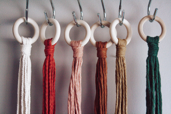 Knotted Small Macramé Plant Hanger