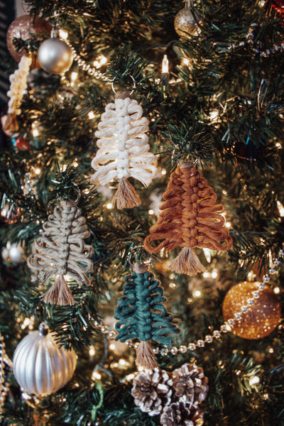 Macrame Holiday Ornament