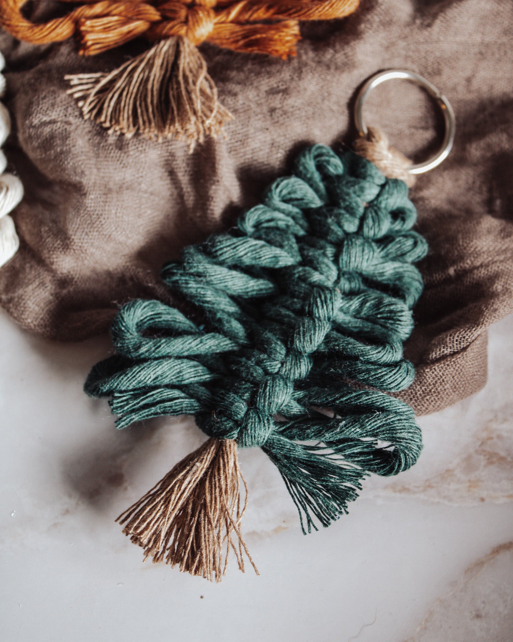 Macrame Holiday Ornament