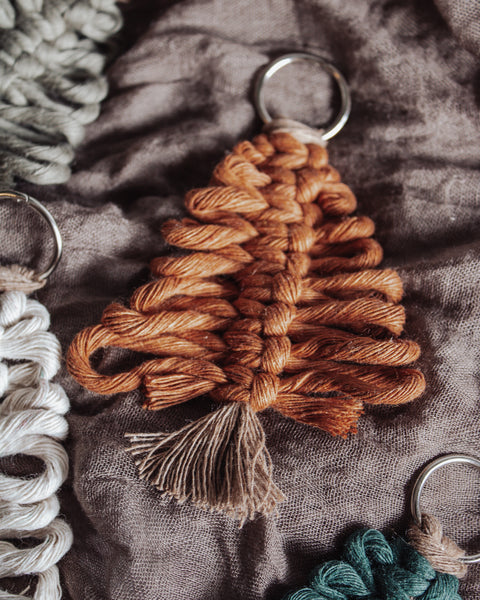 Macrame Holiday Ornament