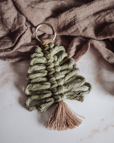 Macrame Holiday Ornament