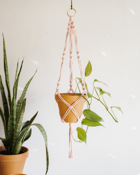 Simple Twist Macrame Plant Hanger