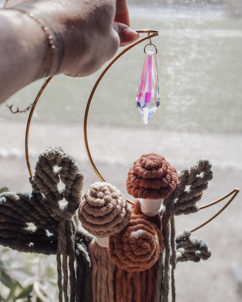 Moon Mushies Suncatcher