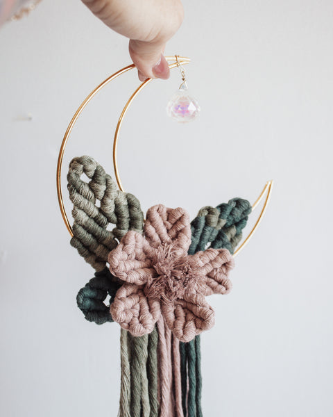 Moon Flower Suncatcher