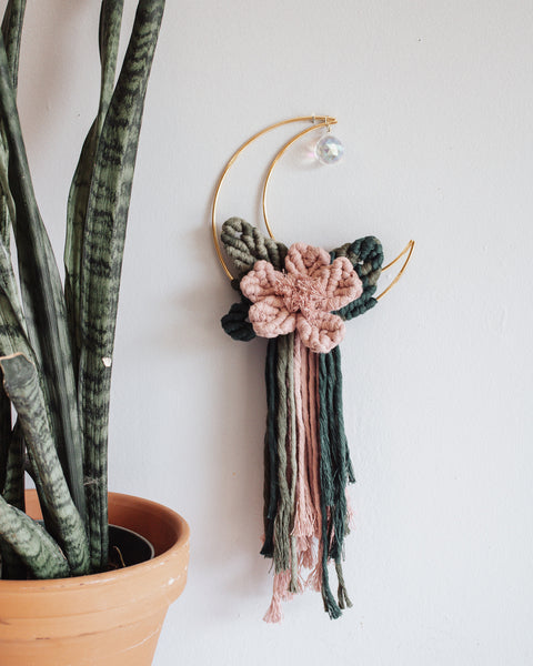 Moon Flower Suncatcher