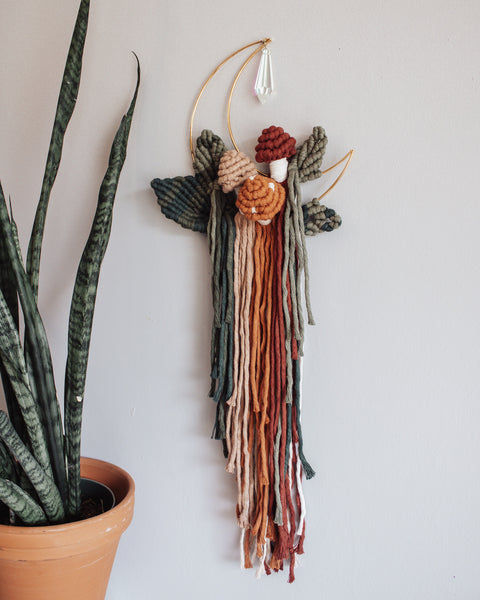 Moon Mushies Suncatcher