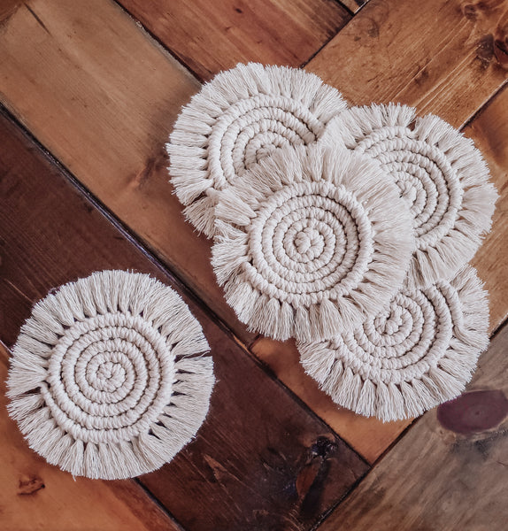 Macramé Coasters