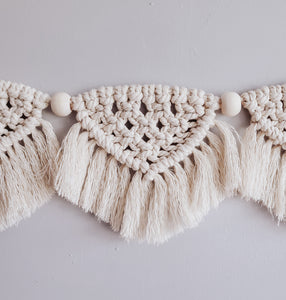 Macramé Garland with Fringe