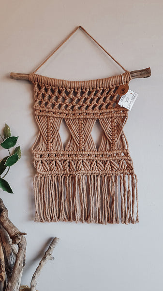 Mocha Macrame Wall Hanging