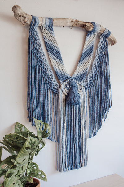 "Oceans" - Medium Macrame Wall Hanging