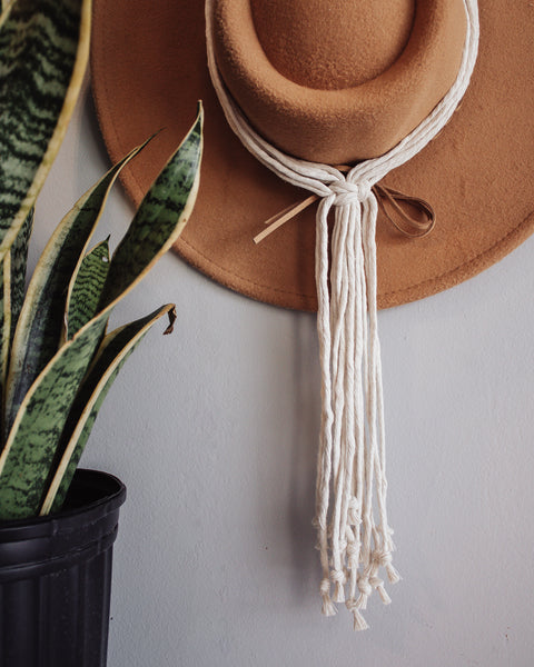 "Rori" - Macrame Hat Hanger