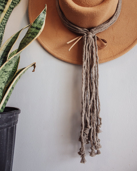 "Rori" - Macrame Hat Hanger