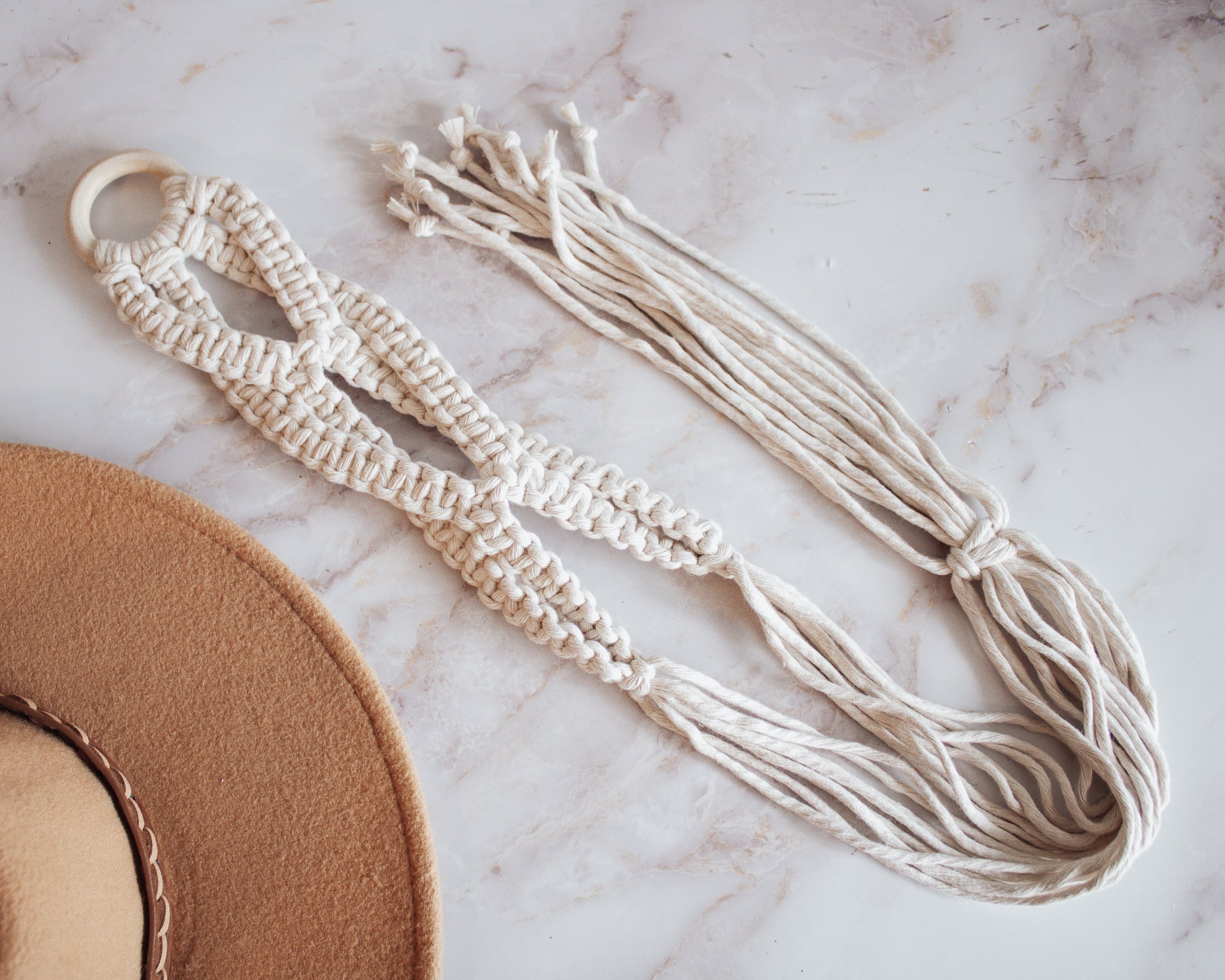 "Rori" - Macrame Hat Hanger