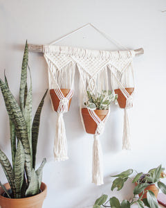 Triple Plant Hanger