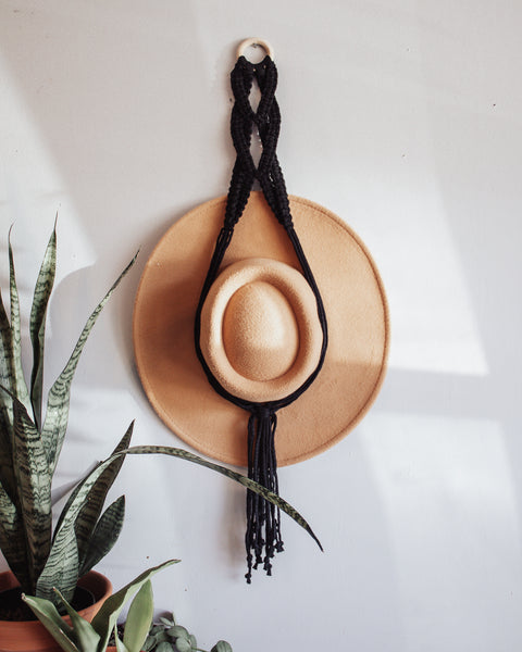 "Rori" - Macrame Hat Hanger