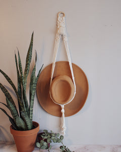 "Dakota" - Macrame Hat Hanger