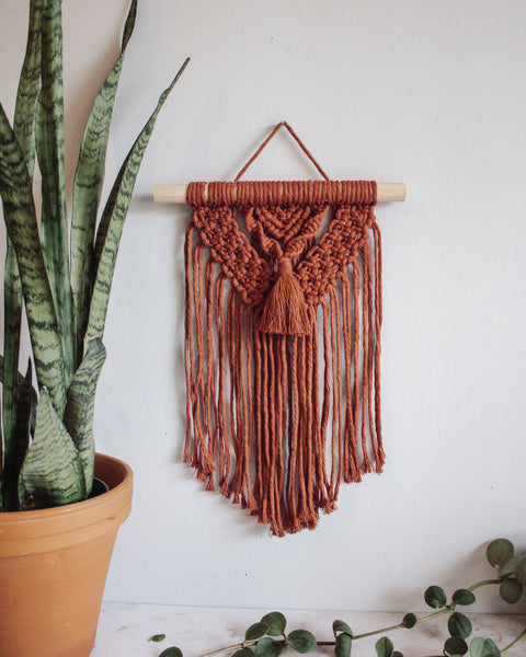 "Piper" - Small Macrame Wall Hanging