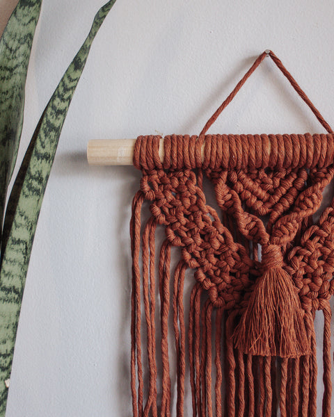 "Piper" - Small Macrame Wall Hanging