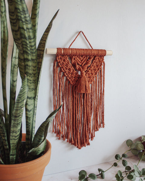 "Piper" - Small Macrame Wall Hanging