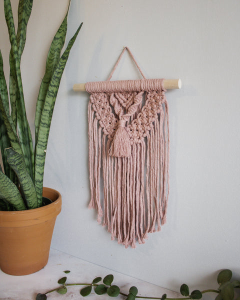 "Piper" - Small Macrame Wall Hanging