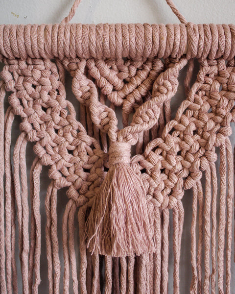 "Piper" - Small Macrame Wall Hanging