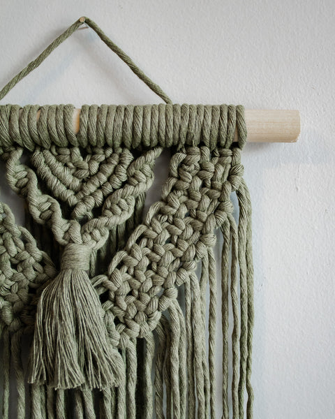 "Piper" - Small Macrame Wall Hanging