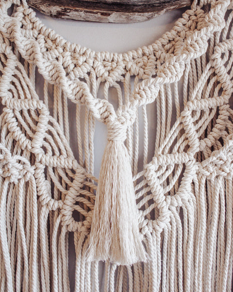 Coastal Macrame Wall Hanging