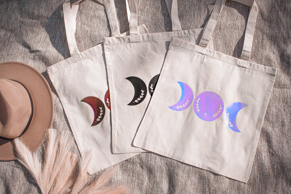 Triple Moon Reusable Tote