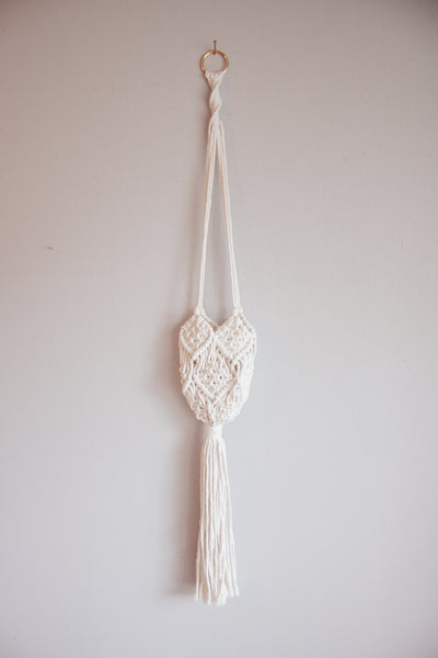 Diamond Basket Macramé Plant Hanger